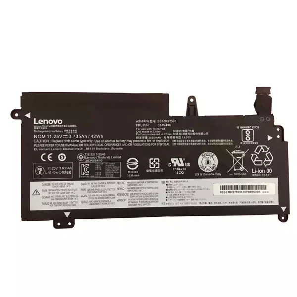 Baterai Laptop Original LENOVO ThinkPad 13 Gen 2