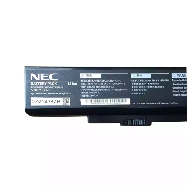 Baterai Laptop Original NEC PC-VP-WP132,OP-570-77014 - Image 3