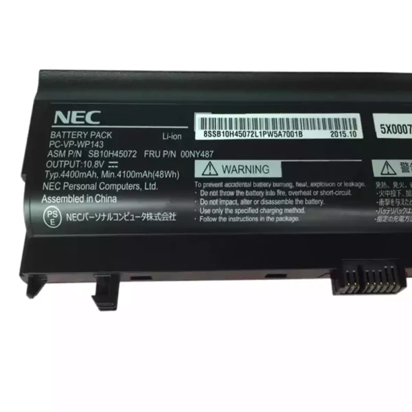 Baterai Laptop Original NEC SB10H45072,00NY487 - Image 3