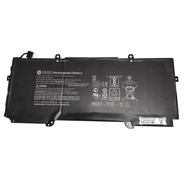 Baterai Laptop Original HP SD03XL