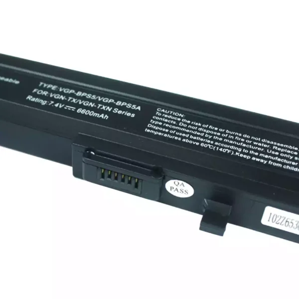 Baterai Laptop Original SONY VGP-BPS5,VGP-BPS5A,VGP-BPS5AS - Image 3