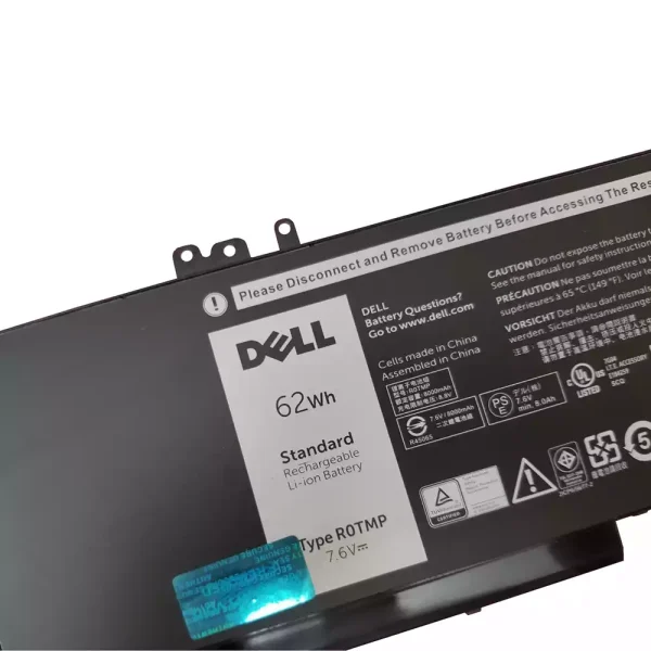 Baterai Laptop Original DELL ROTMP,R0TMP - Image 3