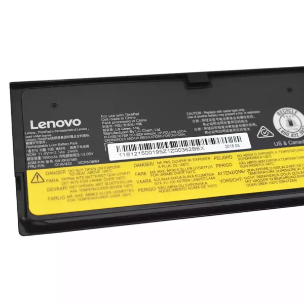 Baterai Laptop Original LENOVO T570,T580 - Image 3