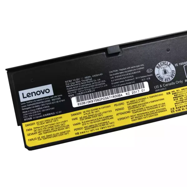 Baterai Laptop Original LENOVO SB10K97582,SB10K97583 - Image 3