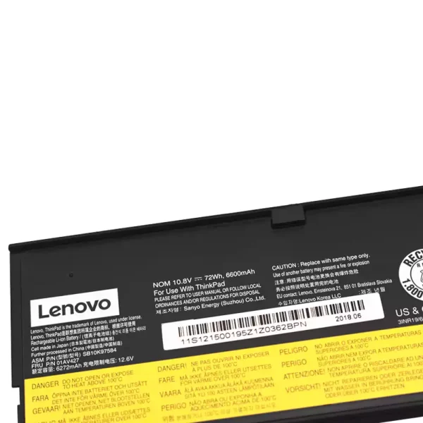 Baterai Laptop Original LENOVO SB10K97584 - Image 3