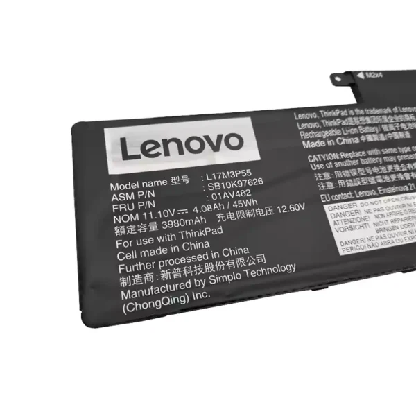 Baterai Laptop Original LENOVO ThinkPad L380 - Image 3