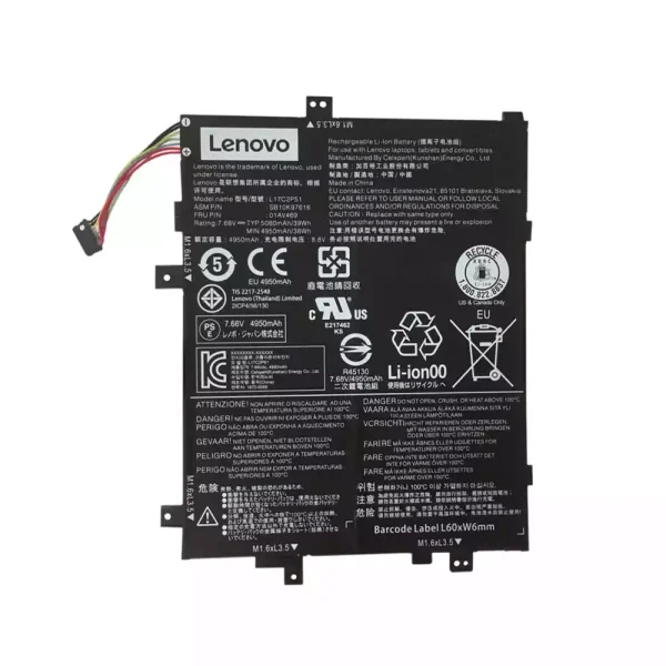 Baterai Laptop Original LENOVO L17C2P51,L17S2P51