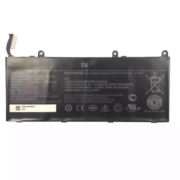 Baterai Laptop Original Xiaomi N15B01W