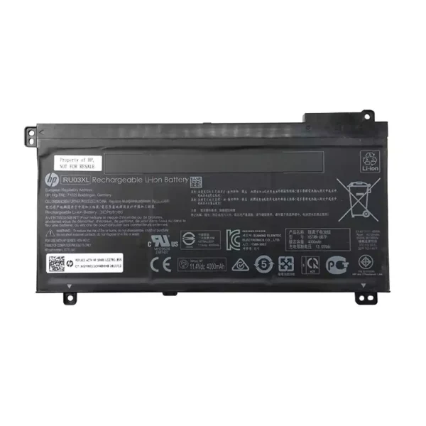 Baterai Laptop Original HP RU03XL