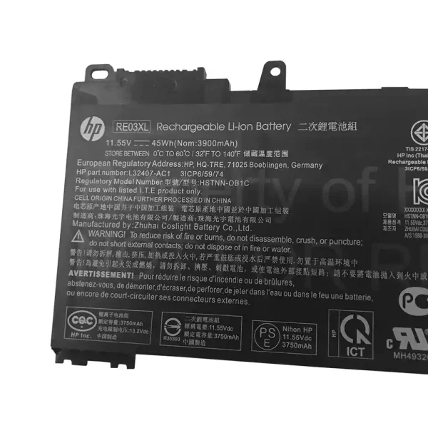 Baterai Laptop Original HP zhan66 Pro 13 G2 - Image 3