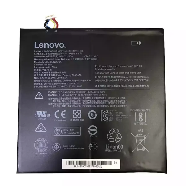 Baterai Laptop Original LENOVO BBLD3372D8