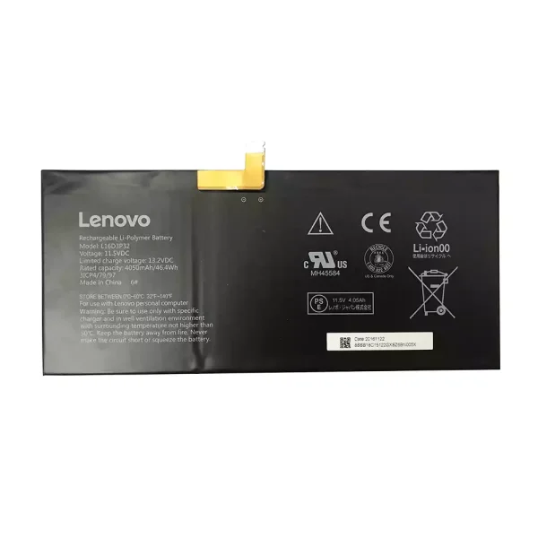 Baterai Laptop Original LENOVO L16D3P32