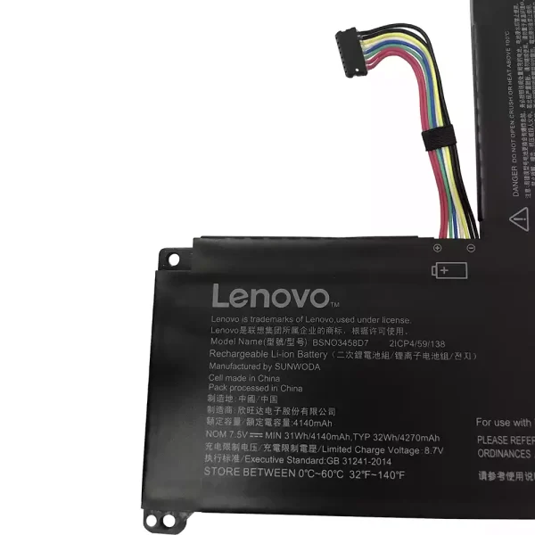 Baterai Laptop Original LENOVO BSNO3458D7 - Image 3