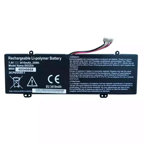 Baterai Laptop Original GETAK SG BP-SKODA,BP-SKODA3415