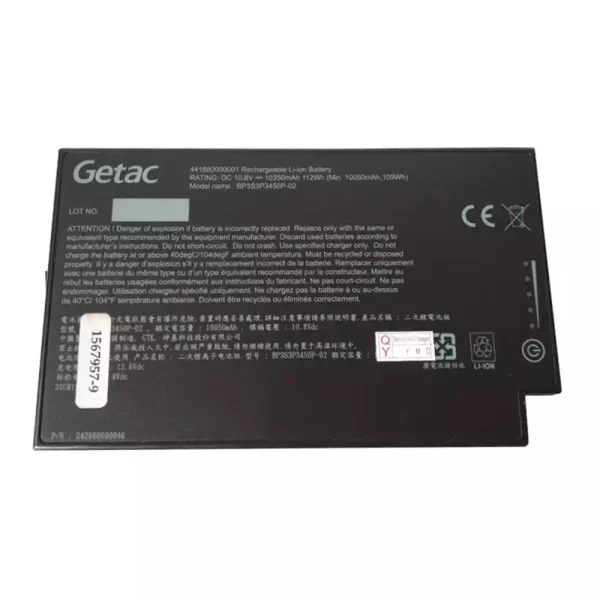 Baterai Laptop Original GETAC 441128400007