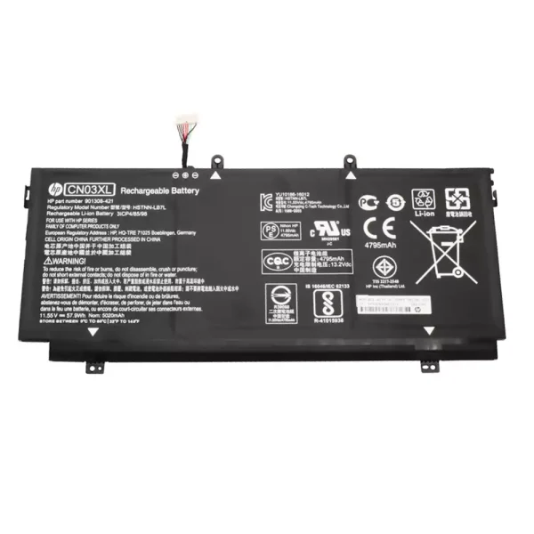 Baterai Laptop Original HP 901308-421,901345-855