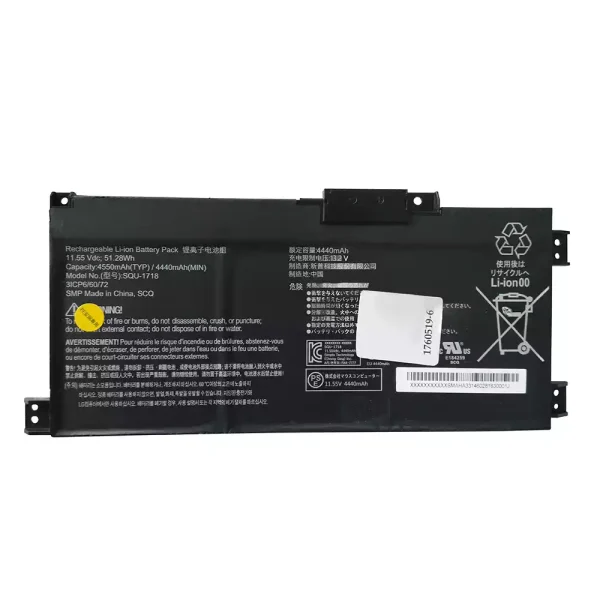 Baterai Laptop Original Hasee SQU-1718