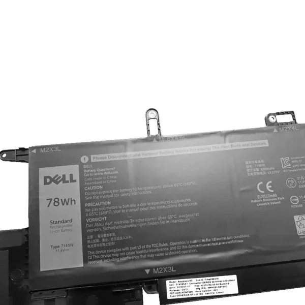 Baterai Laptop Original DELL 7146W - Image 2