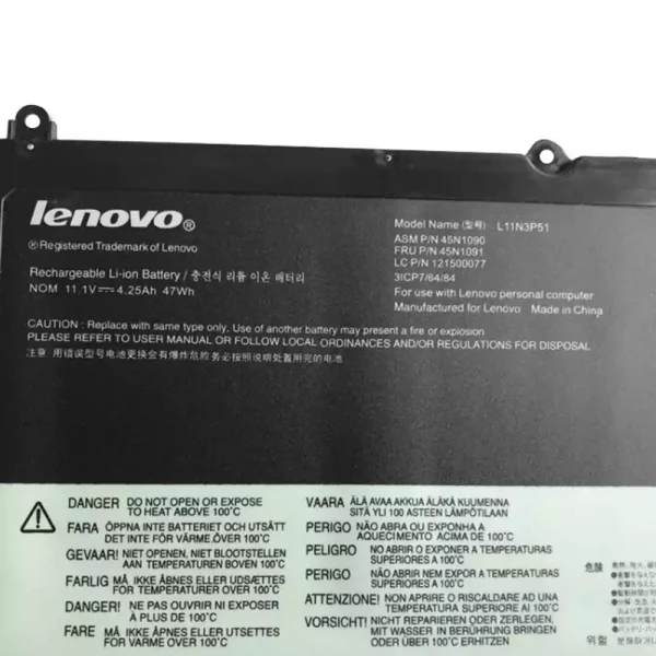 Baterai Laptop Original LENOVO T430U,V490U,V590U - Image 2