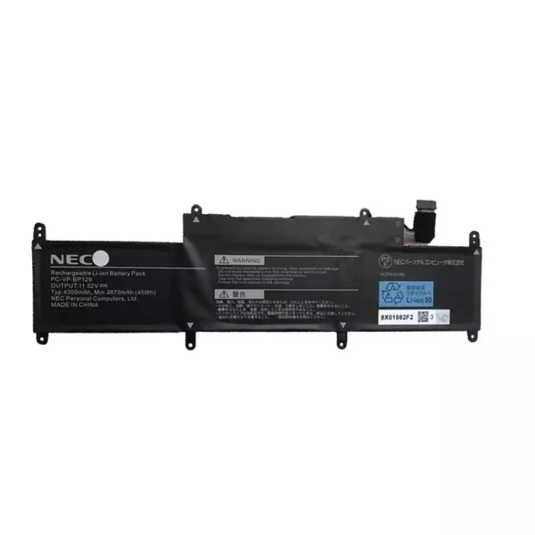 Baterai Laptop Original NEC PC-VP-BP129