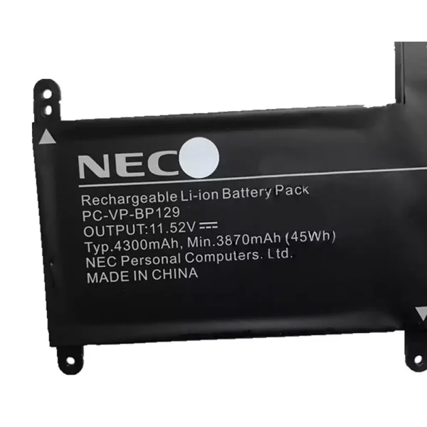 Baterai Laptop Original NEC PC-VP-BP129 - Image 3