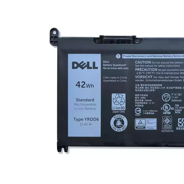 Baterai Laptop Original DELL Inspiron 14 3400 5488 5480 5482 5485 5493 5584 5593 - Image 3