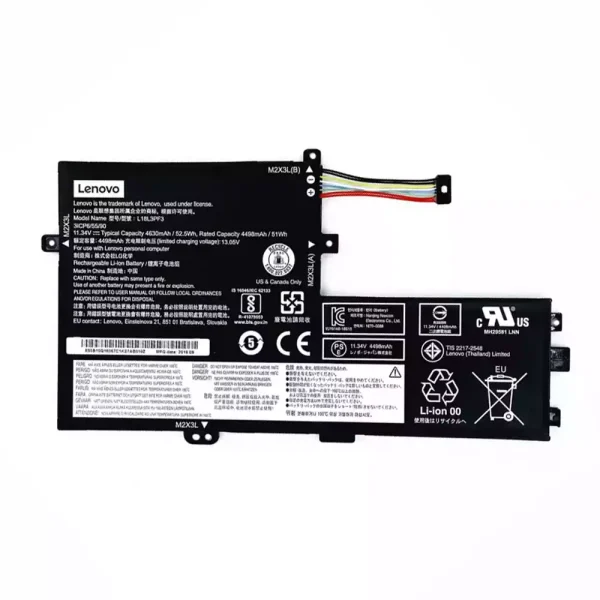 Baterai Laptop Original LENOVO L18L3PF3