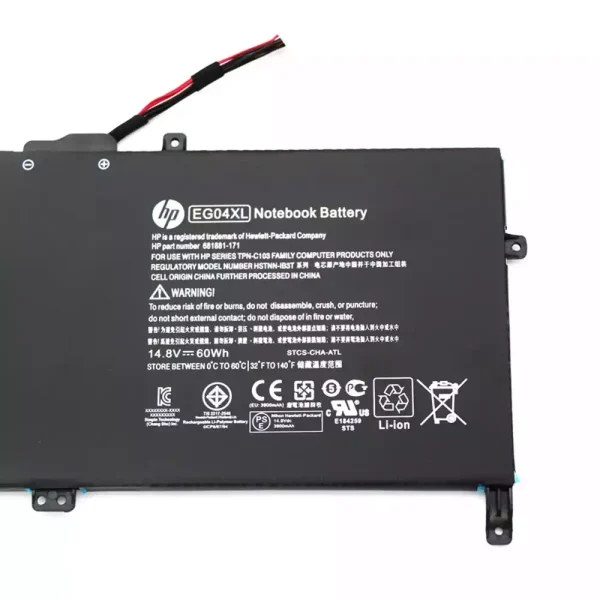 Baterai Laptop Original HP TPN-C103,TPN-C108 - Image 3