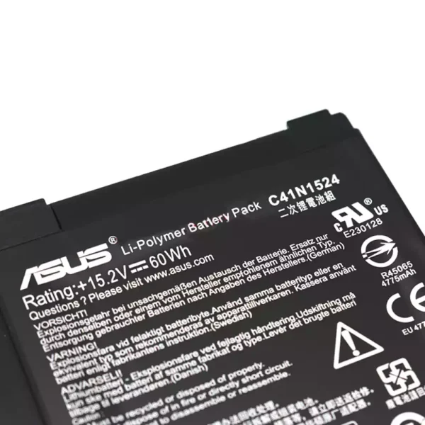 Baterai Laptop Original ASUS C41N1524 - Image 3