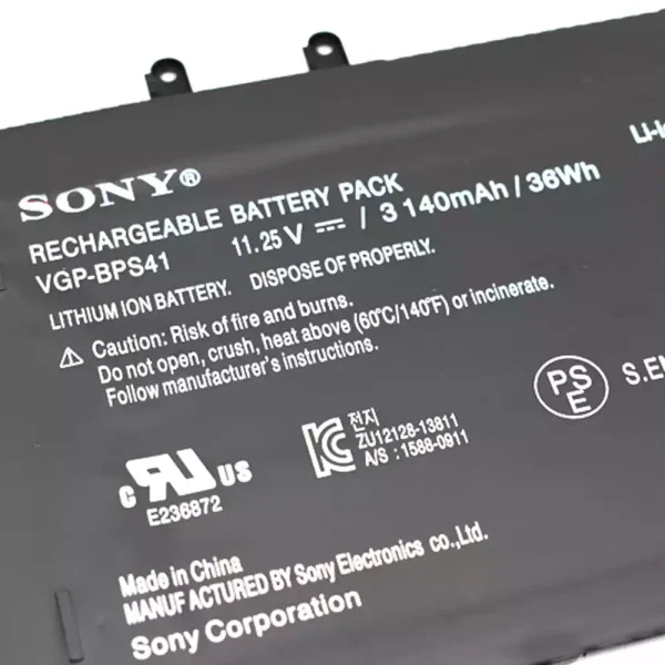 Baterai Laptop Original SONY VGP-BPS41 - Image 3