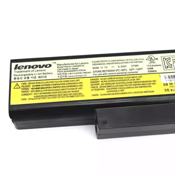 Baterai Laptop Original LENOVO Y460 Y460A Y460C Y460N Y460P Y560 Y560A - Image 3