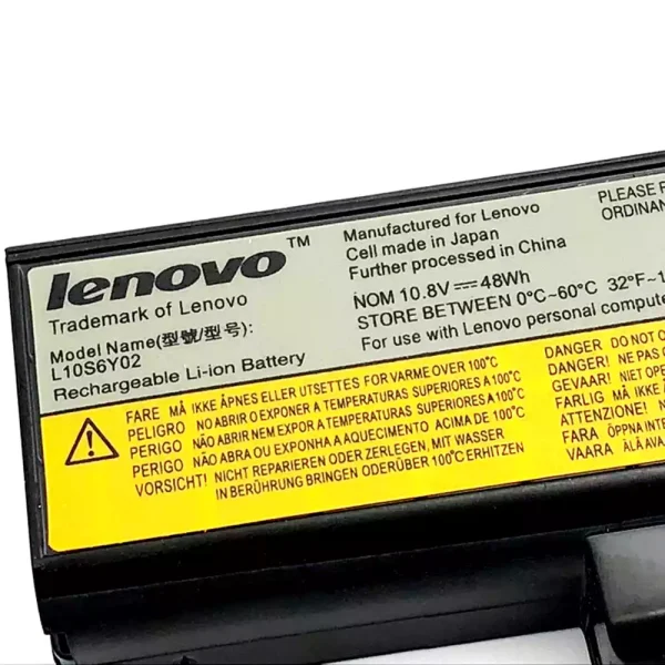 Baterai Laptop Original LENOVO Y470 Y570 Y470A Y471 Y570G/A - Image 2