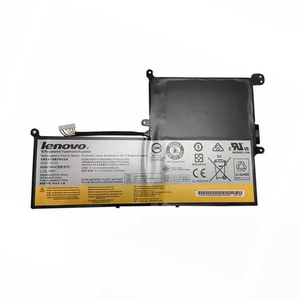 Baterai Laptop Original LENOVO L13L3P61