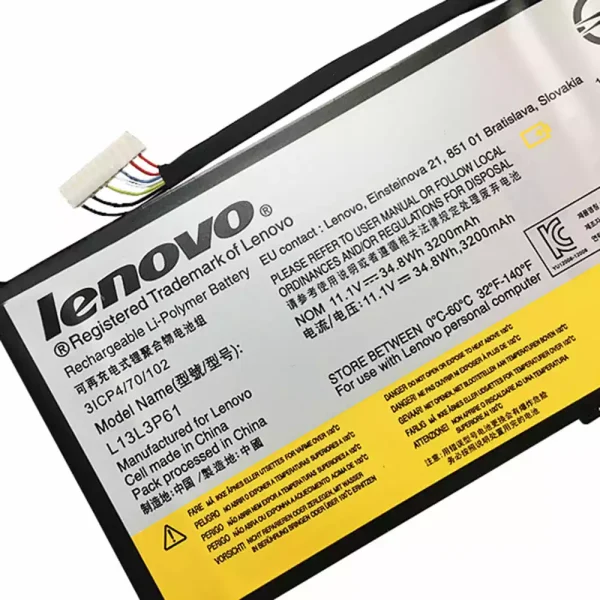 Baterai Laptop Original LENOVO L13L3P61 - Image 3