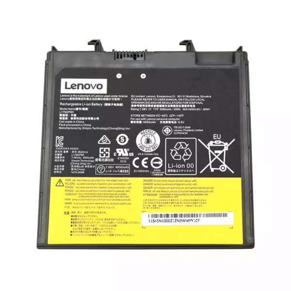 Baterai Laptop Original LENOVO L17M2PB5