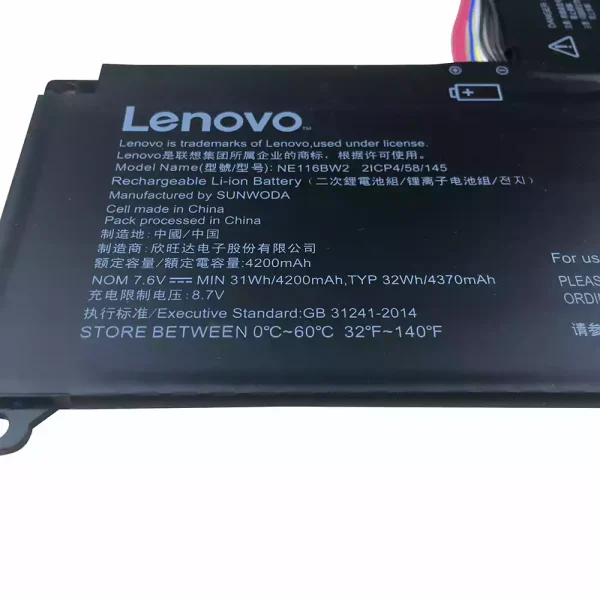 Baterai Laptop Original LENOVO IdeaPad 110s-11IBR - Image 3