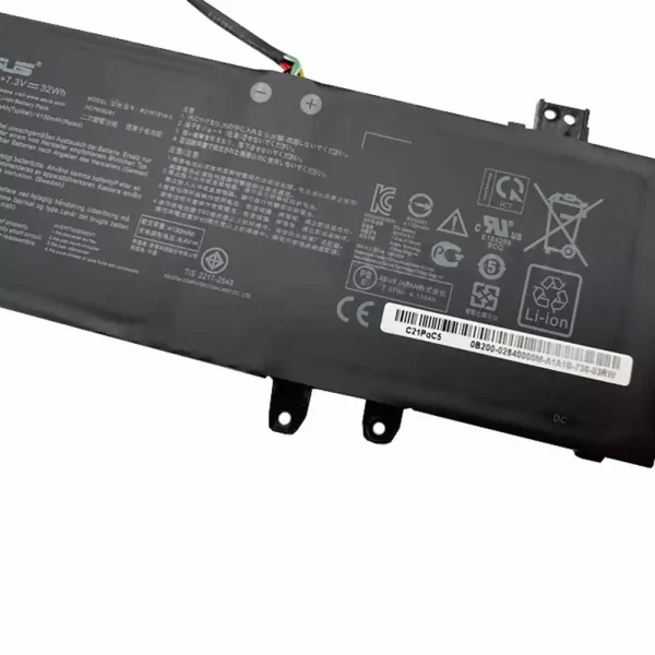 Baterai Laptop Original ASUS B21N1818-3 2ICP6/60/81 - Image 4