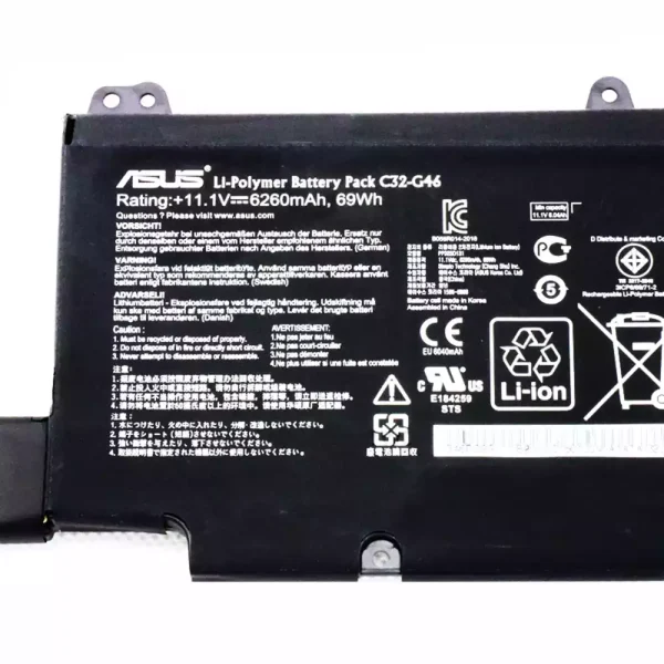 Baterai Laptop Original ASUS C32-G46 - Image 3