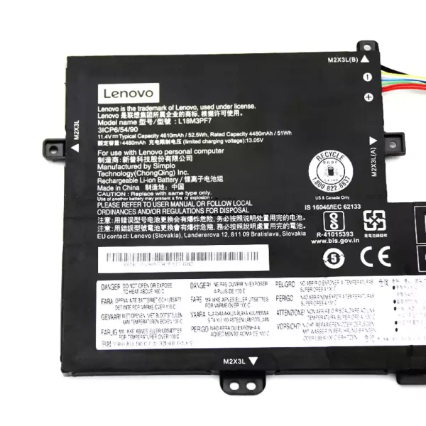 Baterai Laptop Original Lenovo Xiaoxin 14 15 2019 - Image 3