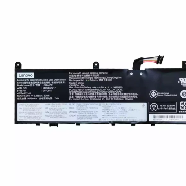 Baterai Laptop Original LENOVO ThinkPad P1 2019 - Image 3