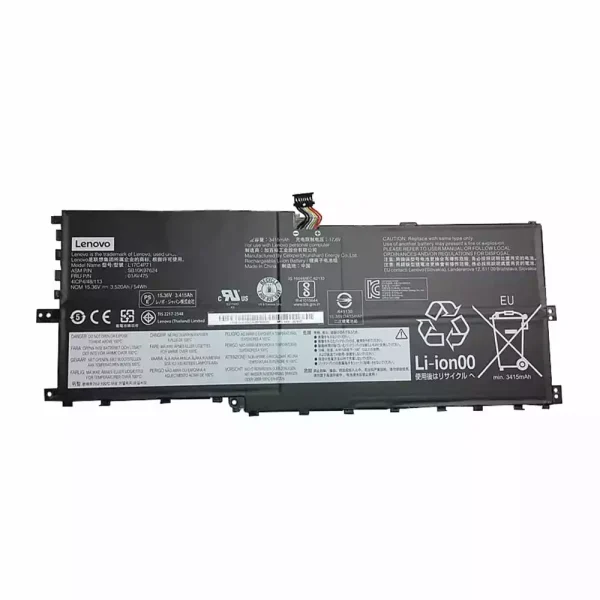 Baterai Laptop Original Lenovo ThinkPad X1 yoga 2018 3RD