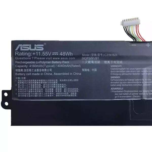 Baterai Laptop Original ASUS C31N1824 - Image 3