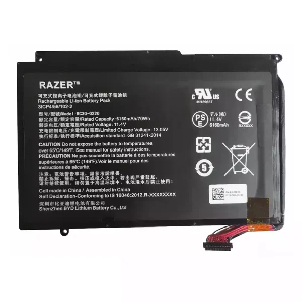 Baterai Laptop Original RAZER RC30-0220,RZ09-0220