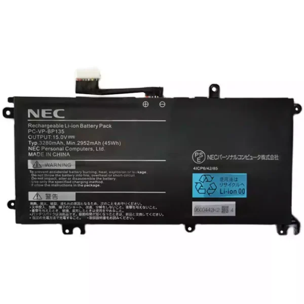 Baterai Laptop Original NEC PC-VP-BP135