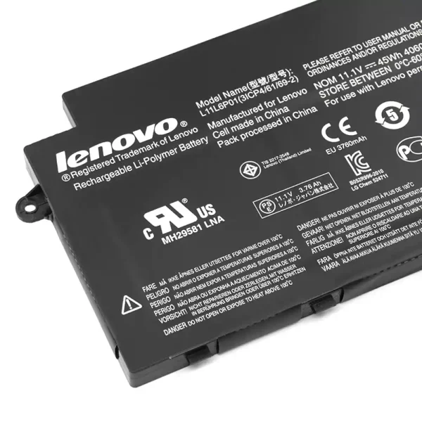 Baterai Laptop Original LENOVO L11L6P01 - Gambar 3