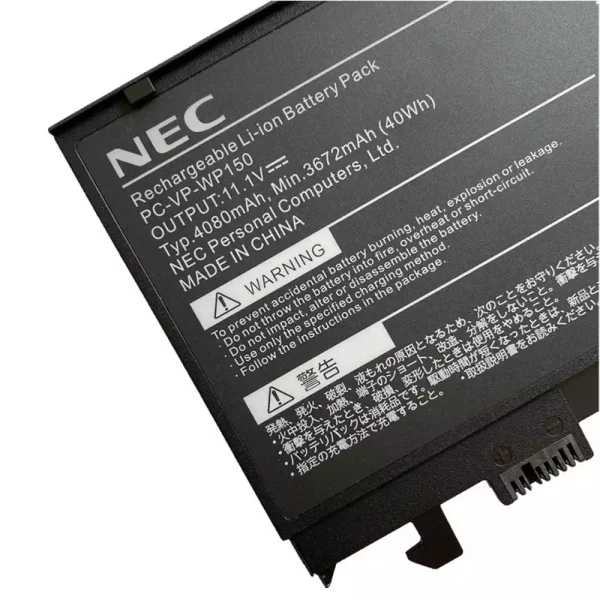 Baterai Laptop Original NEC PC-VP-WP150 - Image 3