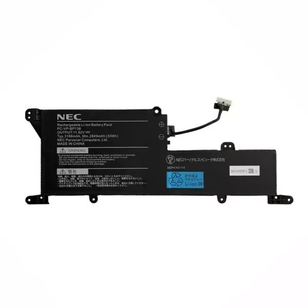 Baterai Laptop Original NEC PC-VP-BP136