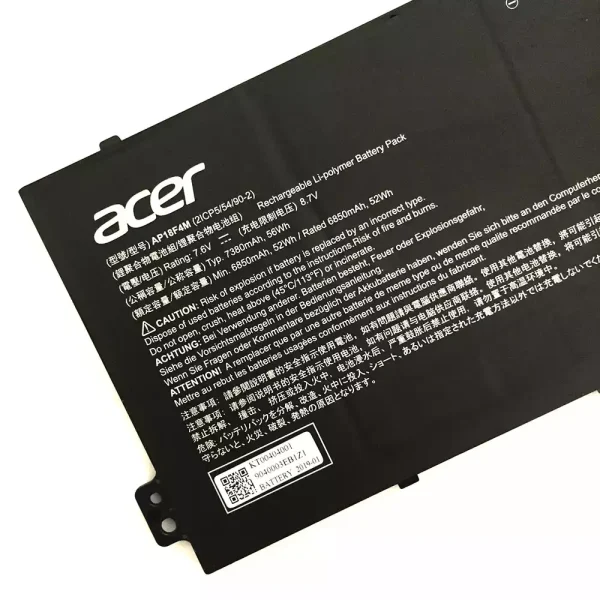 Baterai Laptop Original Acer AP18F4M - Image 3