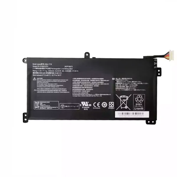 Baterai Laptop Original Hasee SIMPLO SQU-1716,916QA107H