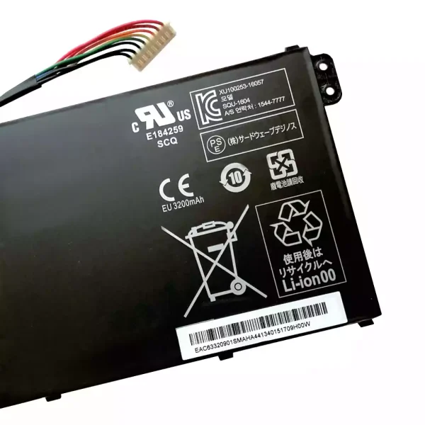 Baterai Laptop Original Hasee SQU-1604,916Q2272H - Image 4